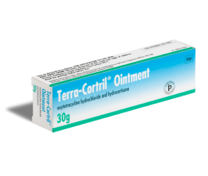 Terra-cortril, traitement contre l'eczéma